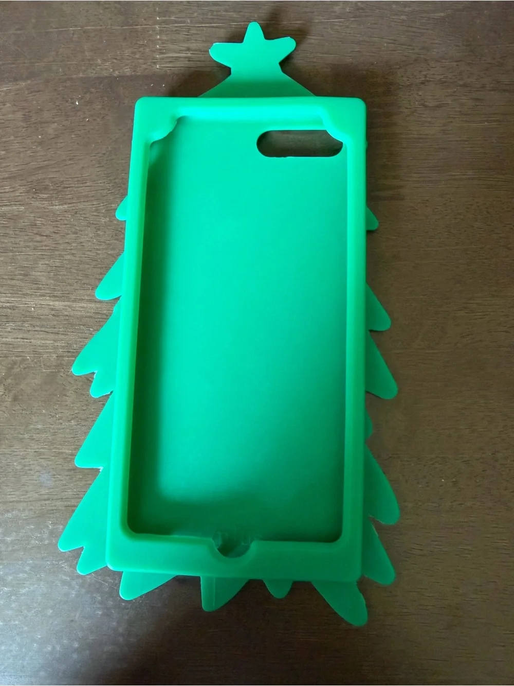 Festive Green Christmas Tree Phone Case